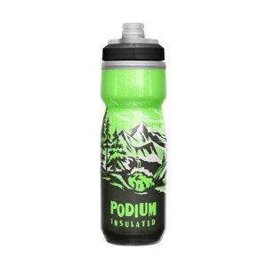 CAMELBAK Cyklistická fľaša na vodu - PODIUM® CHILL - zelená/čierna