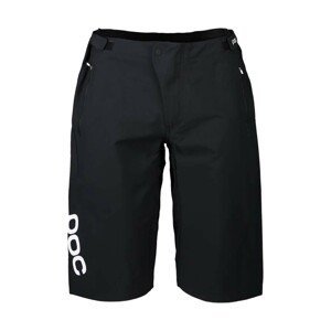 POC Cyklistické nohavice krátke bez trakov - ESSENTIAL ENDURO - čierna XL
