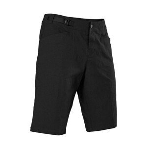 FOX Cyklistické nohavice krátke bez trakov - RANGER LITE - čierna 3XL