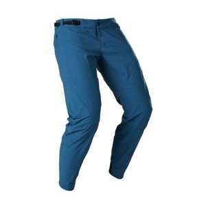 FOX Cyklistické nohavice dlhé bez trakov - RANGER - modrá XL