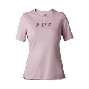 FOX Cyklistický dres s krátkym rukávom - RANGER MOTH LADY - ružová S
