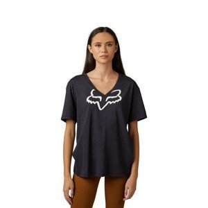 FOX Cyklistické tričko s krátkym rukávom - BOUNDARY LADY - čierna S