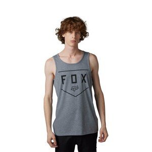 FOX Cyklistické tielko - SHIELD - šedá XL
