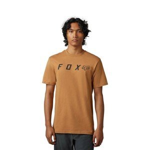 FOX Cyklistické tričko s krátkym rukávom - ABSOLUTE - hnedá S