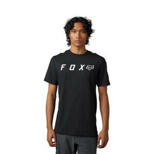 FOX Cyklistické tričko s krátkym rukávom - ABSOLUTE - biela/čierna XL