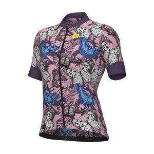 ALÉ Cyklistický dres s krátkym rukávom - VANESSA PR-E - ružová 3XL
