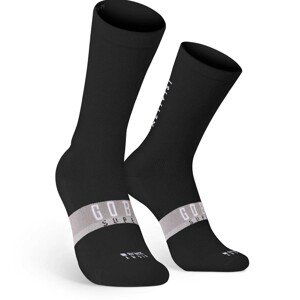 GOBIK Cyklistické ponožky klasické - SUPERB EXTRA LONG - čierna S-M