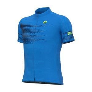 ALÉ Cyklistický dres s krátkym rukávom - TURBO PRAGMA - modrá