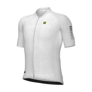 ALÉ Cyklistický dres s krátkym rukávom - SILVER COOLINGR-EV1 - biela M