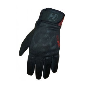 HAVEN Cyklistické rukavice dlhoprsté - SEVERIDE - červená/čierna 2XL