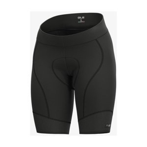 ALÉ Cyklistické nohavice krátke bez trakov - PRS MASTER 2.0 LADY - čierna/šedá