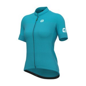 ALÉ Cyklistický dres s krátkym rukávom - SOLID LEVEL LADY - zelená