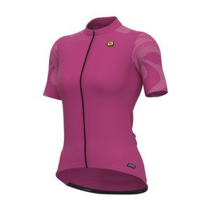 ALÉ Cyklistický dres s krátkym rukávom - R-EV1 ARTIKA LADY - ružová
