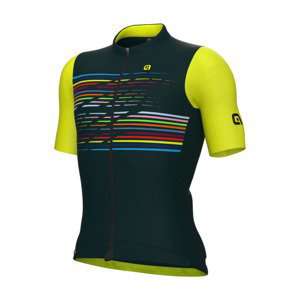 ALÉ Cyklistický dres s krátkym rukávom - LOGO PR-S - zelená L