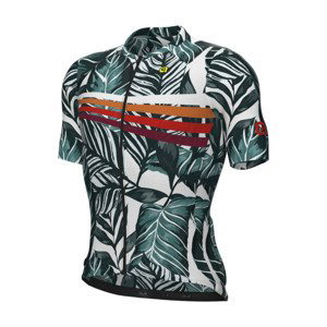 ALÉ Cyklistický dres s krátkym rukávom - WILD PR-E - zelená M