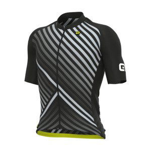 ALÉ Cyklistický dres s krátkym rukávom - PR-R FAST - čierna XL