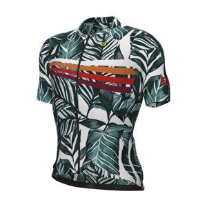 ALÉ Cyklistický dres s krátkym rukávom - WILD PR-E - zelená S