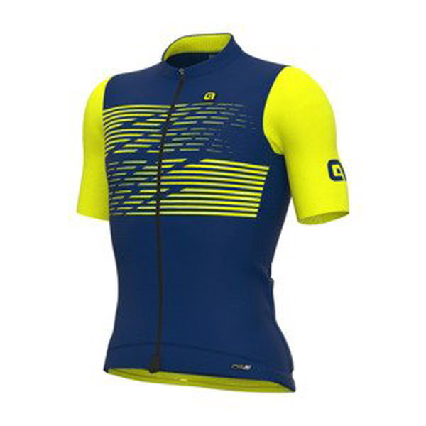ALÉ Cyklistický dres s krátkym rukávom - PR-S LOGO - modrá M