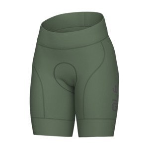 ALÉ Cyklistické nohavice krátke bez trakov - MAGIC COLOUR PR-E - zelená XL