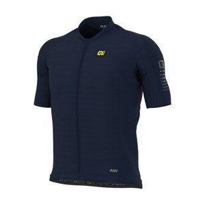 ALÉ Cyklistický dres s krátkym rukávom - R-EV1 C SILVER COOLING - modrá L