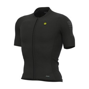 ALÉ Cyklistický dres s krátkym rukávom - R-EV1  RACE 2.0 - čierna 2XL