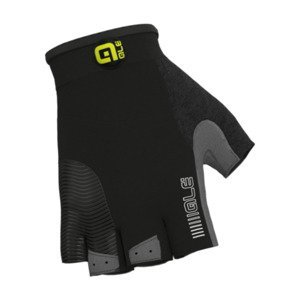 ALÉ Cyklistické rukavice krátkoprsté - COMFORTS - čierna/biela XL