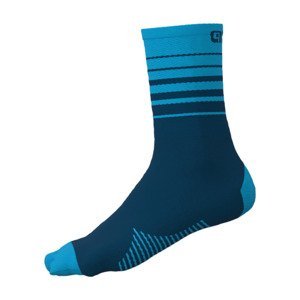 ALÉ Cyklistické ponožky klasické - ONE - modrá/svetlo modrá 40-43