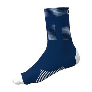 ALÉ Cyklistické ponožky klasické - SPRINT - modrá 44-47