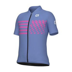 ALÉ Cyklistický dres s krátkym rukávom - PLAY KID - fialová 14Y
