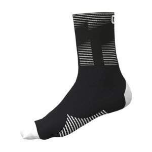 ALÉ Cyklistické ponožky klasické - SPRINT - čierna 36-39