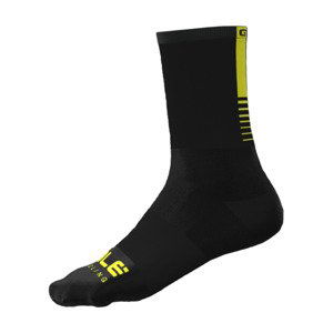 ALÉ Cyklistické ponožky klasické - LIGHT - čierna 40-43