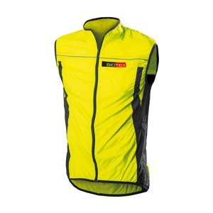 BIOTEX Cyklistická vesta - X-LIGHT - čierna/žltá XL