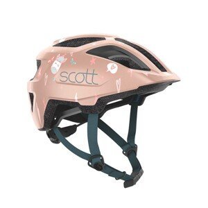 SCOTT Cyklistická prilba - SPUNTO KID (CE) - ružová