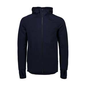 POC Cyklistická mikina - MERINO ZIP HOOD - modrá XS