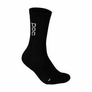 POC Cyklistické ponožky klasické - ULTRA - čierna