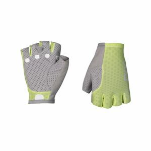 POC Cyklistické rukavice krátkoprsté - AGILE SHORT - žltá/šedá XL