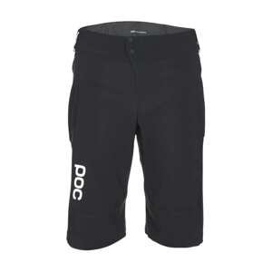 POC Cyklistické nohavice krátke bez trakov - ESSENTIAL MTB - čierna XL