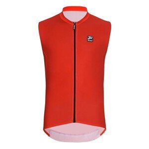HOLOKOLO Cyklistický dres bez rukávov - AIRFLOW - červená 2XL