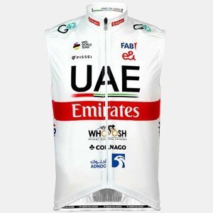 PISSEI Cyklistická vesta - UAE 2023 - biela L