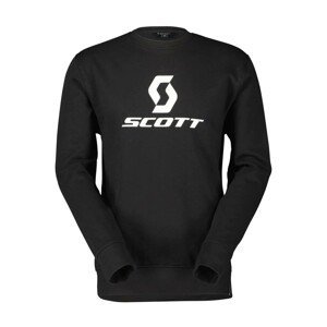 SCOTT Cyklistická mikina - ICON LS - čierna 2XL