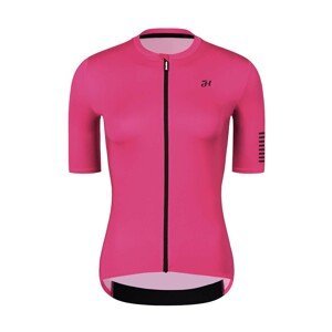 HOLOKOLO Cyklistický dres s krátkym rukávom - VICTORIOUS LADY - ružová XL