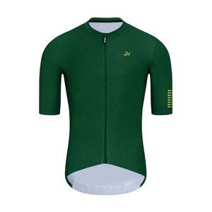 HOLOKOLO Cyklistický dres s krátkym rukávom - VICTORIOUS GOLD - zelená S
