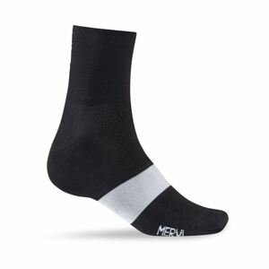 GIRO Cyklistické ponožky klasické - CLASSIC RACER - čierna/biela
