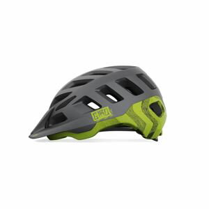 GIRO Cyklistická prilba - RADIX - čierna/svetlo zelená