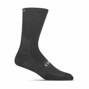 GIRO Cyklistické ponožky klasické - HRC TEAM - čierna L