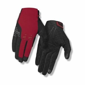 GIRO Cyklistické rukavice dlhoprsté - HAVOC - červená XL