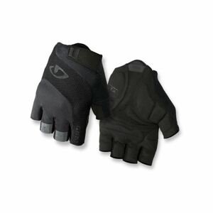 GIRO Cyklistické rukavice krátkoprsté - BRAVO - čierna XL