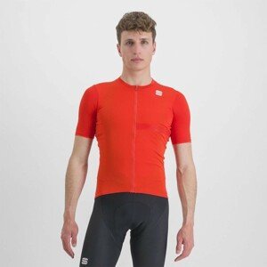 SPORTFUL Cyklistický dres s krátkym rukávom - MATCHY - červená 3XL