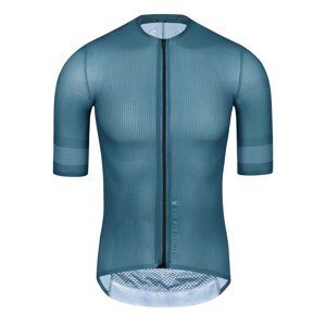 MONTON Cyklistický dres s krátkym rukávom - PRO STARSHINE - modrá