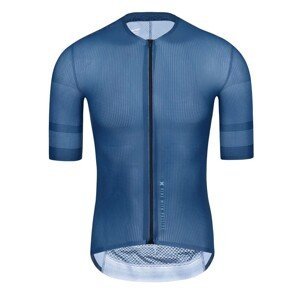 MONTON Cyklistický dres s krátkym rukávom - PRO STARSHINE - modrá XS
